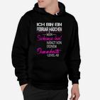 Ich Bin Ein Februar Mädchen Hoodie