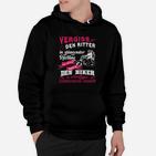 Lustiges Biker-Motto Hoodie mit deutschem Spruch, Motorrad-Fan Tee