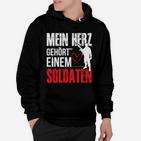 Mein Herz Gehört Einem Soldaten Hoodie