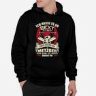 Metzger Slogan Herren Hoodie: So Sexy Sein mit Totenkopf-Design