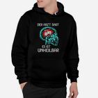 Motorradfans Unheilbar Spruch Hoodie, Lustiges Motorrad Tee