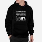 Papa Liebe Spruch Hoodie, Ideales Geschenk für Väter