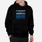 Rettungsschwimmer Hoodie, Spruch Verdammt Gut Jobtitel Design