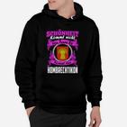 Schwarzes Hoodie mit Hombrechtikon Slogan, Lokalstolz Design