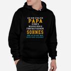 Vatertag Vater Papa Tochter Sohn Hoodie