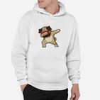 Dabbing Pug Hoodie, Lustiges Hundemotiv für Pug Fans