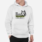 Husky Herren Hoodie Mein Hund Befiehlt, Lustiges Motiv-Hoodie