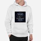 Inspirierendes Zitat Hoodie für Herren mit Nie Aufgeben Motiv, Motivations-Hoodie