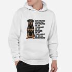 Rottweiler Ein Hund Ist Nicht Nur Ein Hund Hoodie