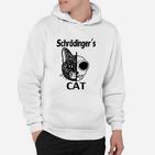 Schrödingers Katze Hoodie, Witziges Quantenphysik-Design