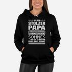 Stolzer Papa & Fantastischer Sohn Beziehung Hoodie, Familie Motiv