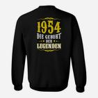 1954 Geburtsjahr Legenden Deutsche Deutschland Sweatshirt