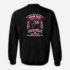 Lustiges Herren Sweatshirt mit Partner-Humor Motiv, Statement Design