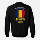 Lustiges Rumänien Stolz Sweatshirt - Nicht perfekt, aber Rumäne