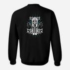 Mjölnir licht Rückseitendruck Sweatshirt