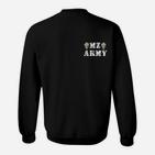 MZ Army Schwarzes Sweatshirt, Fan Mode für Musikliebhaber