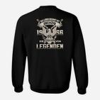 Personalisiertes Geburtstags-Sweatshirt Legenden 1960, Feier des 60. Lebensjahres