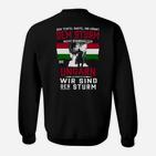 Ungarisches patriotisches Sweatshirt, Motiv Wir sind der Sturm