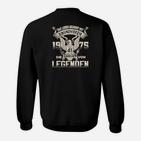 Vintage Adler Motiv Sweatshirt 'Legenden 1975', Retro Geburtstags-Sweatshirt