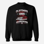 1955 Geburtsjahr Geburtstag Oldtimer Sweatshirt