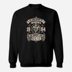 1964 Legenden Schwarzes Sweatshirt Herren, Vintage Design