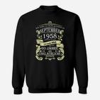 60 Jahre Unglaublich Sweatshirt, Vintage 1958 Design Geburtstag