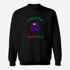 Anti-Viola-Gruppe Grafik Sweatshirt, Lustiges Design für Musikfans