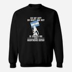 Argentinische Hündin Lustiges Sweatshirt, Witziger Spruch Tee - Schwarz