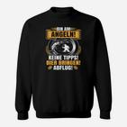 Bin Am Angeln Lustiges Für Bier Trinkende Angler Sweatshirt