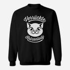 Bist Du Eine Verrückte Katzenlady Sweatshirt