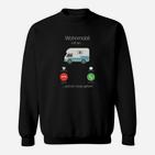 Camping Camping Car Anrufen Sweatshirt