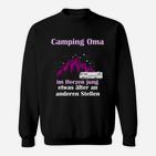Camping Für Begeisterte Junggebliebene Sweatshirt