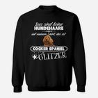 Cocker Spaniel Glitzer Sweatshirt, Stilvoll für Hundefans