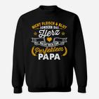 Das Herz Macht Mich Zum Perfektem Papa Sweatshirt