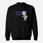 Demotivations-Coach Lustiges Slogan Sweatshirt, Cartoon-Charakter Tee