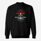 Deutsch-Bulgarisches Wurzeln Sweatshirt, Kulturelle Identität Design