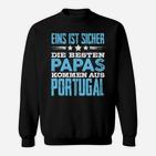 Die Besten Papas Kommen aus Portugal Herren Sweatshirt, Lustige Aufdruck