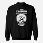 Echte Eishockey Prinzessinen Sweatshirt