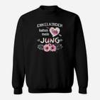 Enkelkinder Halten Mein Herz Jung Sweatshirt