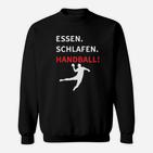 Essen Schlafen Handball Sweatshirt