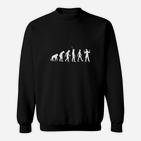 Evolution des Tanzes Schwarzes Sweatshirt, Grafikdesign Tee