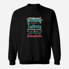 Februar Mädchen Tattoo Schöne Augen Dicke Schenkel Sweatshirt, Damen