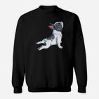 Französische Bulldogge Yoga Frauen Lustig Hund Welpe Sweatshirt