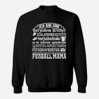 Fußball Mama Sweatshirt, Lustiges Fan Outfit für Stolze Mütter