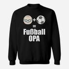 Fußball Opa Herren Sweatshirt, Geschenkidee für Fußballfans