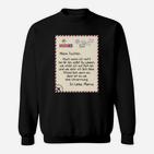 Ge Decke Meine Tochter Mama Sweatshirt