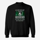 Geocacher Sweatshirt: Kennt Orte, Einzigartiger Spruch für Abenteurer