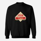 Gesschenk Für Papas Jahrgang 1958 Sweatshirt