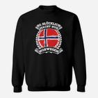Also Glucklich Macht Nur Norwegen Sweatshirt