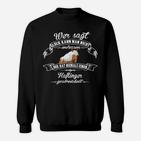 Haflinger Pferde-Liebhaber Sweatshirt: Glück durch Streicheln